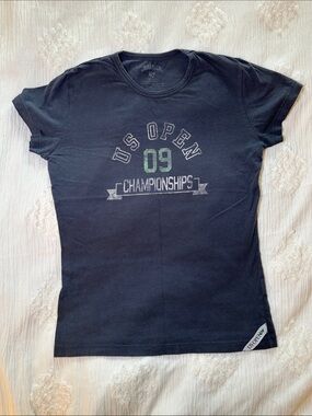 Women’s Fitted Official US Open '09 Championships Short Sleeve Tee - Navy